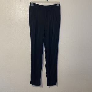 Gap Relaxed Satin Drapey Tapered Trousers Size 4 Tall 4T